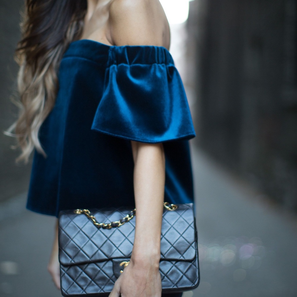 Sapphire Blue Top